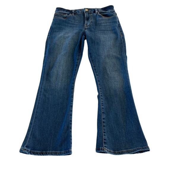 FRAME Denim Le Crop Mini Boot Cut Jeans in Poe‎ Size 29 - Picture 2 of 11